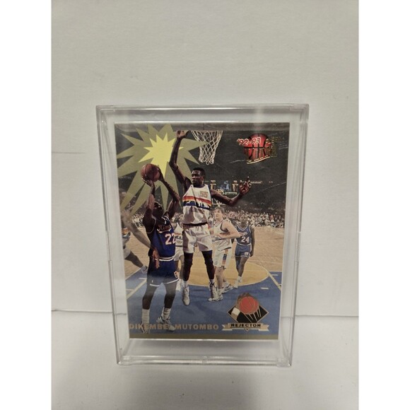 1992-93 Fleer Ultra Rejector Dikembe Mutombo #2 HOF - Picture 1 of 3